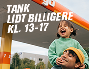Tank lidt billigare